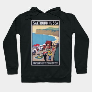 Saltburn-by-the-Sea, Yorkshire - LNER - Vintage Railway Travel Poster - 1923-1929 Hoodie